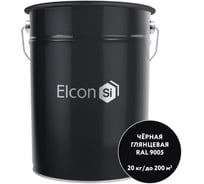 Грунт-эмаль 3 в 1 Elcon глянцевая черная RAL 9005 00-00750259