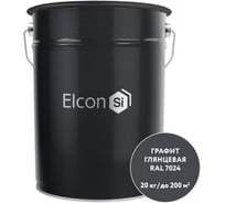 Грунт-эмаль 3 в 1 Elcon глянцевая графит RAL 7024 00-00750268