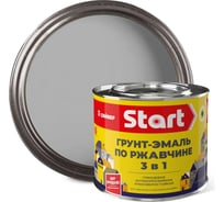 Грунт-эмаль по ржавчине Сайвер ПФ-115 Старт серая 0,8кг 4690681028538