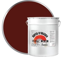 Грунт super maler ГФ-021 super okraska красно-коричневый, 20 кг 0006755