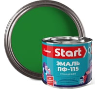 Универсальная эмаль Сайвер ПФ-115 Старт зеленая 1,8кг 4607074779298