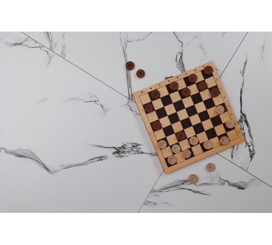 Керамогранит Realistik RC Molly W матовый, белый 60x60, 1.44 кв.м 7089