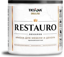 Краска акриловая для мебели и декора TICIANA DELUXE RESTAURO Лето в Альпах, 0.45 л 4300014212