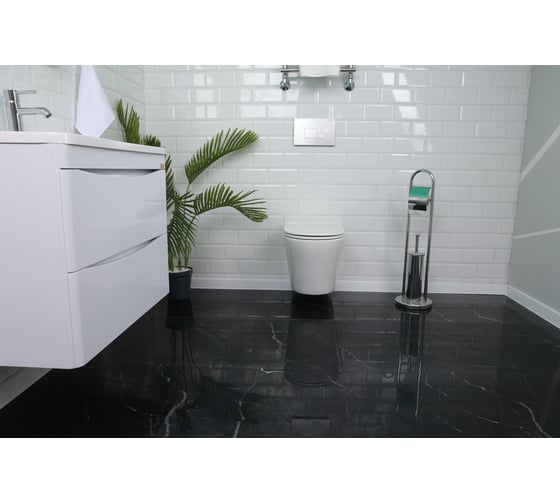 Керамогранит Realistik Royal Black High Glossy полированный, под мрамор 60x120 Royal120, HG, Realistik