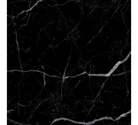 Керамогранит Realistik Royal Black High Glossy глянцевый, под мрамор 60x60, 1,44 кв.м Royal60, HG, Realistik