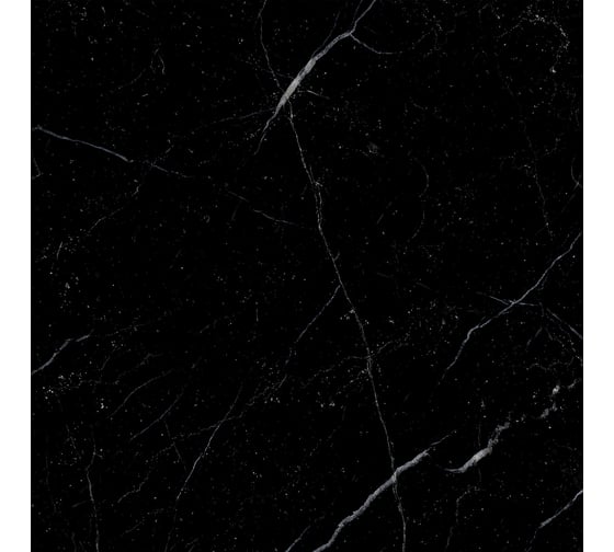 Керамогранит Realistik Royal Black High Glossy глянцевый, под мрамор 60x60, 1,44 кв.м Royal60, HG, Realistik