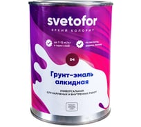 Грунт-эмаль Светофор D4 желтый 0,9кг ЗОР00002861