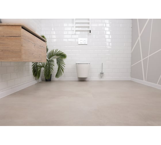 Керамогранит Realistik Maxstone White Mat матовый, бежевый 60x60 см, 1.44 кв.м. YI6S5211