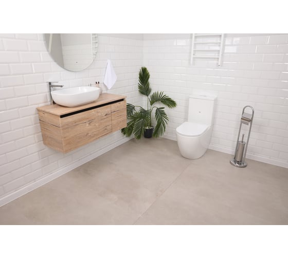 Керамогранит Realistik Maxstone White Mat матовый, бежевый, 60x120 см, 1.44 кв.м. YI612S5211