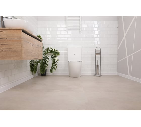 Керамогранит Realistik Maxstone White Mat матовый, бежевый, 60x120 см, 1.44 кв.м. YI612S5211
