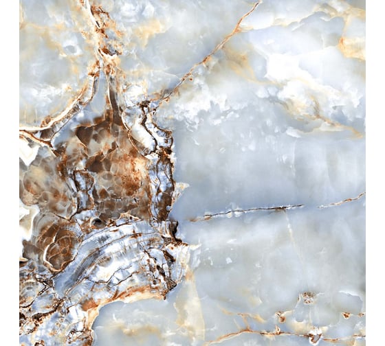 Керамогранит Realistik Magic Ice MAT матовый, под мрамор 60x60 см, 1.44 кв.м. Magic60, MAT, Realistik