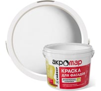 Акриловая фасадная краска Акромар 3 кг 4670003102689