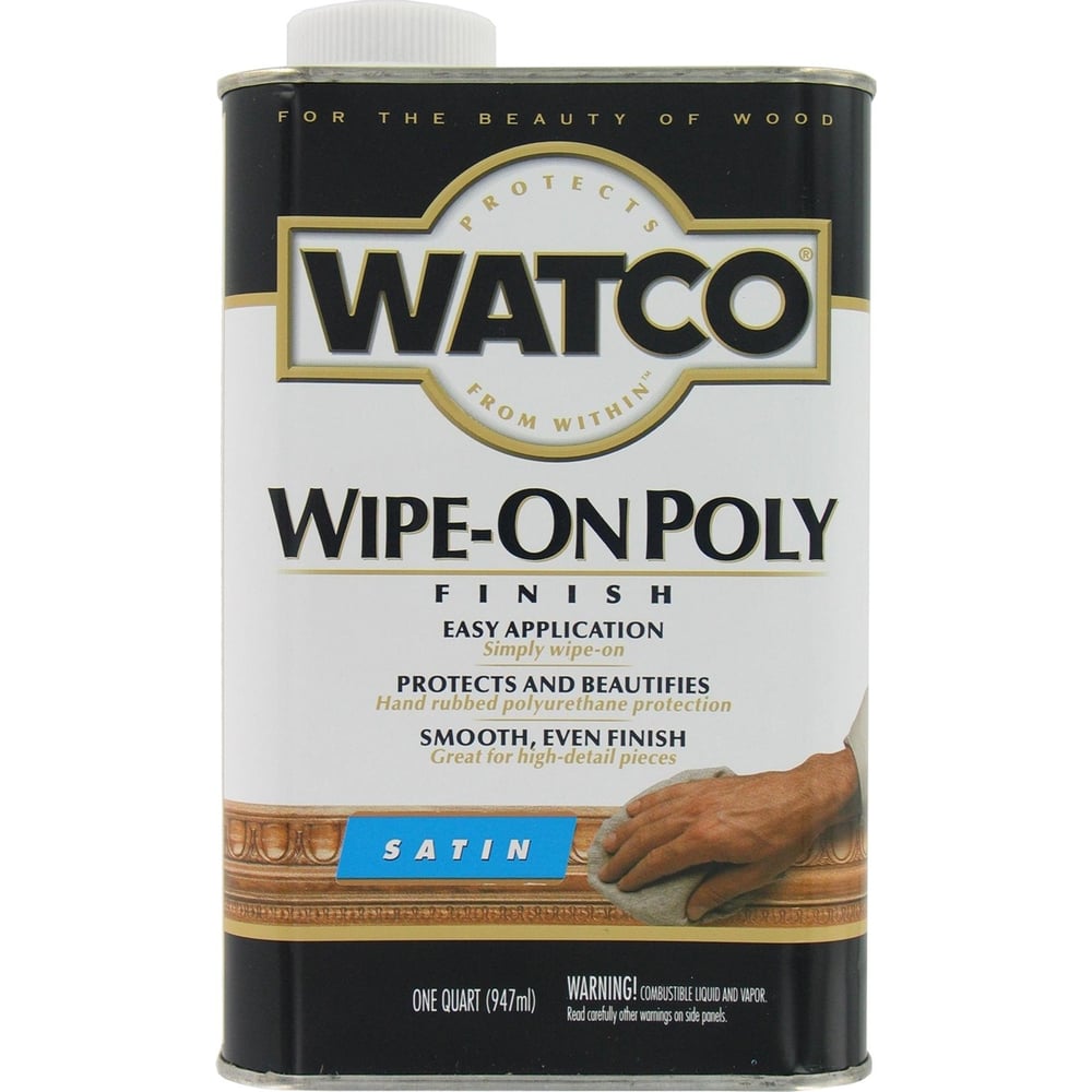 Полуматовый полироль по дереву RUST-OLEUM, банка 0,946л 68141 ...