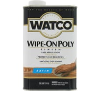 Полуматовый полироль по дереву RUST-OLEUM, банка 0,946л 68141
