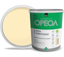 Эмаль акриловая ОРЕОЛ глянцевая, слоновая кость, 2.5 кг 85899