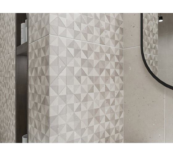 Плитка декоративная Eletto Ceramica 24,2x70 см, LIMESTONE MIX CREMA, 7 шт. 00-00108457