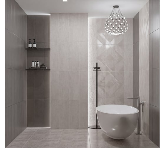 Плитка Eletto Ceramica 24,2x70 см, COUTURE PERLA 00-00108312