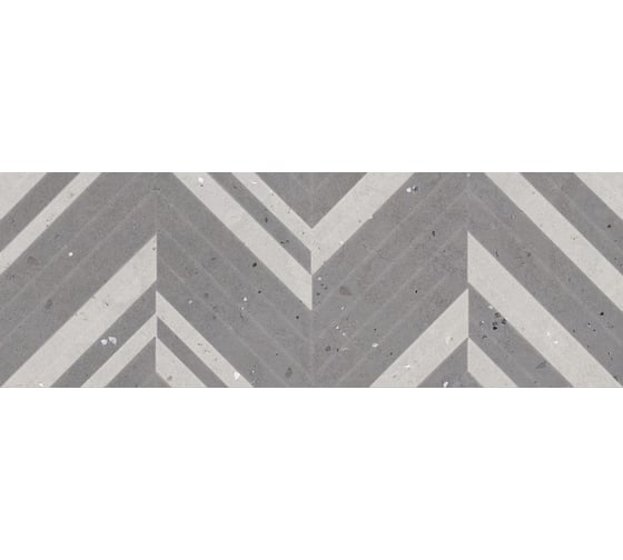 Плитка декоративная Eletto Ceramica 24,2x70 см, LIMESTONE GREY STRUTTURA, 6 шт. 00-00108455