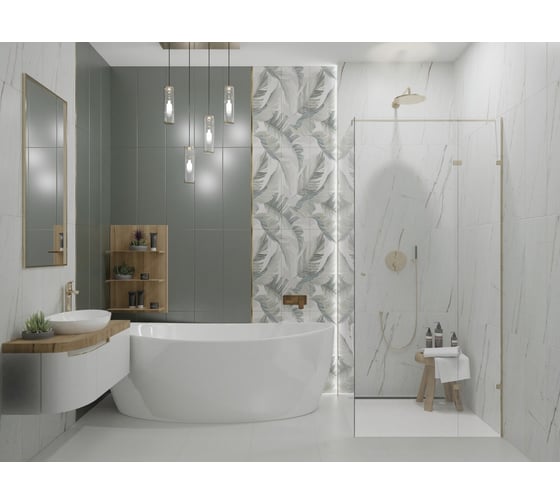Плитка Eletto Ceramica 24,2x70 см, FORESTA VERDE, 7 шт. 00-00108474