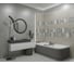 Плитка Eletto Ceramica 24,2x70 см, LUNARIO SILVER, 7 шт. 00-00108499 4