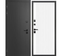 Дверь входная металлическая c терморазрывом DIVA Foreman Ф-15 2050х860 мм, Левая, Графит/Белый матовый УТ-00083304