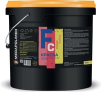 Краска MEGAPOLIMER Finish Ceiling, акриловая, интерьерная, для потолков, 14 кг 4627136412505