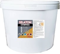 Износостойкое резиновое бесшовное покрытие SILATON Суперпол, дорожка, плитка или площадка, Коричневый SSFLOORbrown