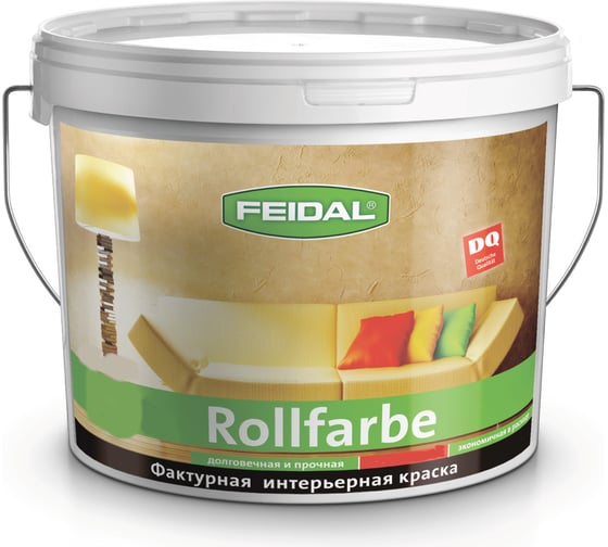 Штукатурка Rollfarbe 7 кг FEIDAL 20142