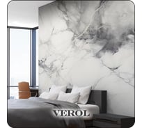 Фотообои 3D на стену флизелиновые Verol Мрамор 300x283 см, 8.49 м2, обои виниловые, водостойкие, обои для кухни моющиеся 287-ФФО-05922/