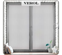 Пленка на окна солнцезащитная Verol "Линии" самоклеящаяся, витражная матовая, 2 рулона 75x152 см ПО_0062/