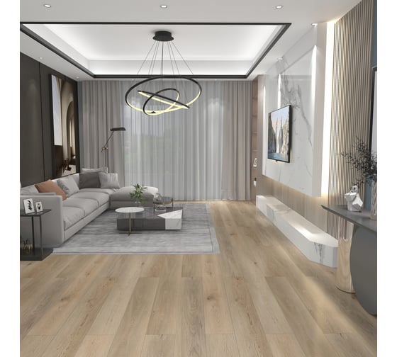 Кварц виниловый ламинат FloorBee Optima Дуб Бенжамин 3,5 мм (3,33 кв. м.) Т0029778 1