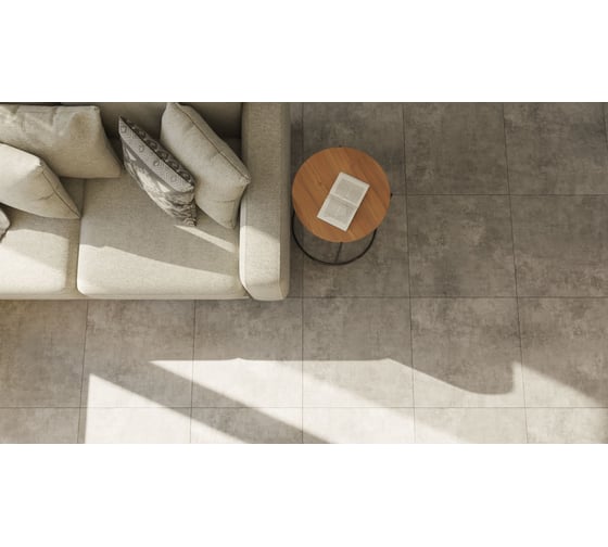 Керамогранит CULTO CEMENTO GREY 60x60 матовый, упаковка 1,44 м2 УТ-99903937