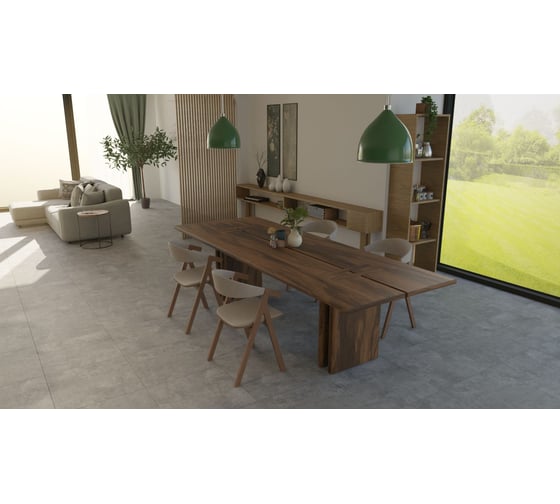Керамогранит CULTO ARMANI GREY 60x60 матовый, упаковка 1,44м2 УТ-99903940