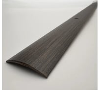 Стыкоперекрывающий алюминиевый порог Алком-М ПД 02 одноуровневый стык, 30x4.4 мм, 900 мм, мербау ПД02-0037