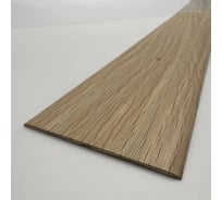 Стыкоперекрывающий алюминиевый порог Алком-М ПД 06 одноуровневый стык, 80x3 мм, 1350 мм, груша ПД06-0070 34194511