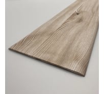 Стыкоперекрывающий алюминиевый порог Алком-М ПД 06 одноуровневый стык, 80x3 мм, 2700 мм, ива светлая ПД06-0016