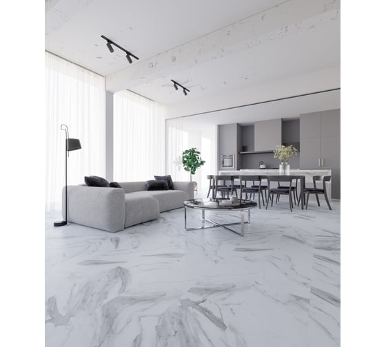 Кварц виниловый ламинат FloorBee Optima Теоторе Кристал 3,5 мм (2,79 кв.м.) Т0029804