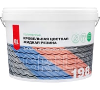 Кровельная цветная жидкая резина GL Technology ACRILET 198 белая, база А A198-10-бА
