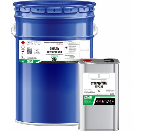 Эмаль HardMax УР-2К PRO 233.10 МТ RAL 6005 4690417108602
