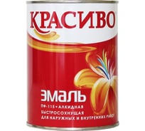 Эмаль Красиво ПФ-115 бирюзовая, банка 0,8 кг 4690417032150