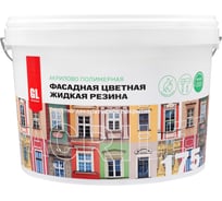 Фасадная цветная жидкая резина GL Technology ACRILET 175 белая, база А A175-10-бА