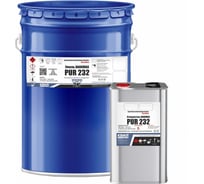 Эмаль полиуретановая HardMax двухкомпонентная PUR 232.70 ГЛ RAL 5005 Сигнальный синий (комплект 20,4 кг) 4690417101955