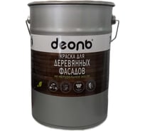 Краска для деревянных фасадов Деоль на натуральном масле Апатит полуматовая 5л 00032751