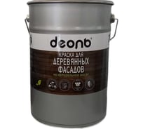 Краска для деревянных фасадов Деоль на натуральном масле Лён полуматовая 5л 00032755