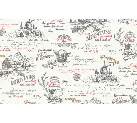 Обои OVK декор, вспененный винил на флиз. основе арт. Фаттория, 10х1.06 м 20164-02