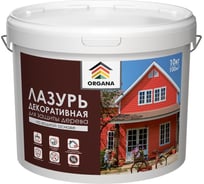 Декоративная лазурь Organa Сoloured Varnish хвоя, 10 кг 106846