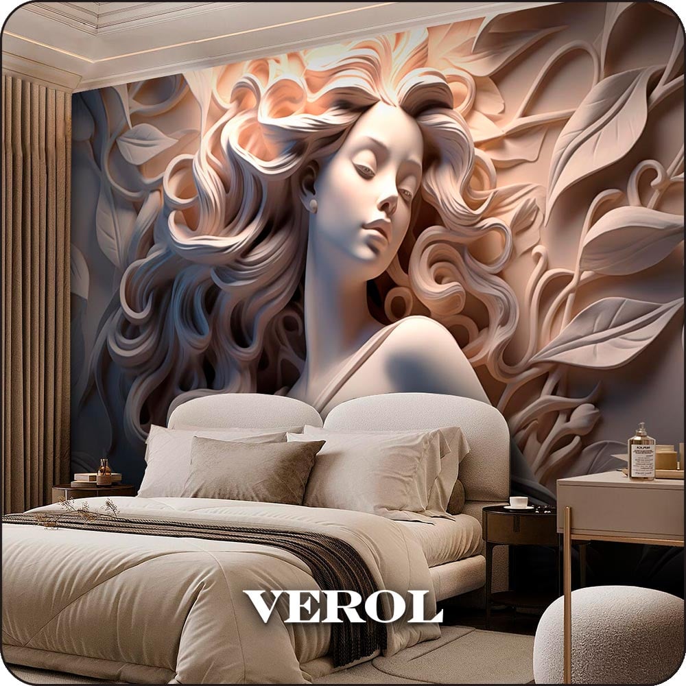 Фотообои 3D Verol флизелиновые с виниловым покрытием "Барельеф 293 ...