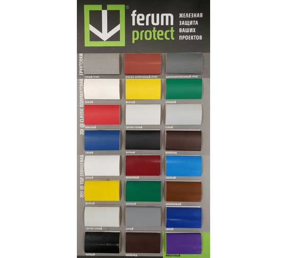 Эмаль-грунт 3-в-1 Ferumprotect 203 Черная ГЛЯНЦЕВАЯ быстросохнущая 0,8 кг ЗОР00010442
