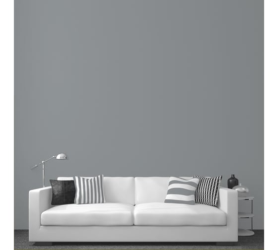Краска для стен HUSKY INTERIO 7, Серый, 0,9 л 32756