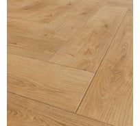 Каменно-полимерная плитка (SPC) Natisston UNIQUE ёлка, 600x125x4 мм, площадью 1.95 кв. м Varm 5004-10